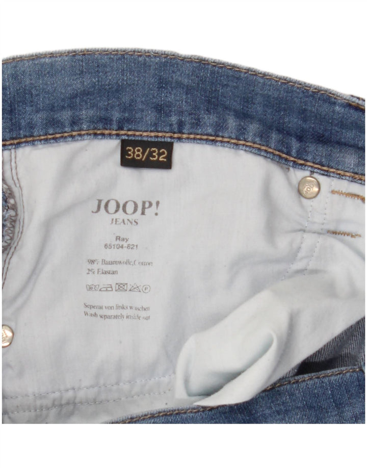 Ανδρικό τζιν Joop ίσιο W38 L32 Μπλε βαμβακερό