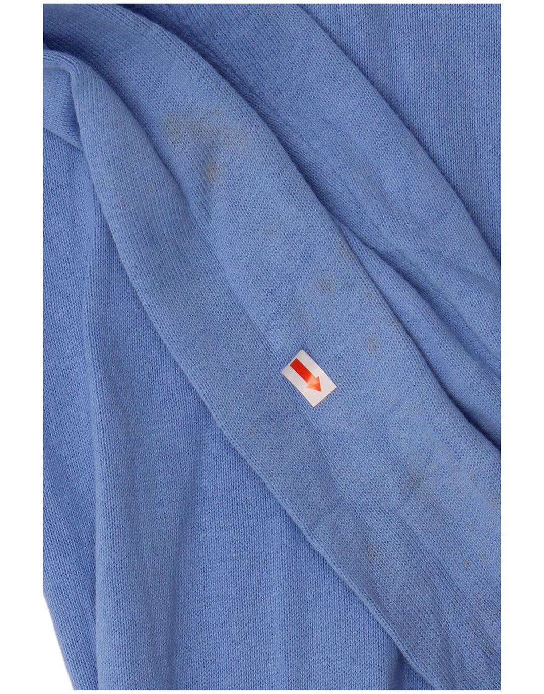 CREW CLOTHING Ανδρικό πουλόβερ πουλόβερ με φερμουάρ Μικρό μπλε βαμβακερό