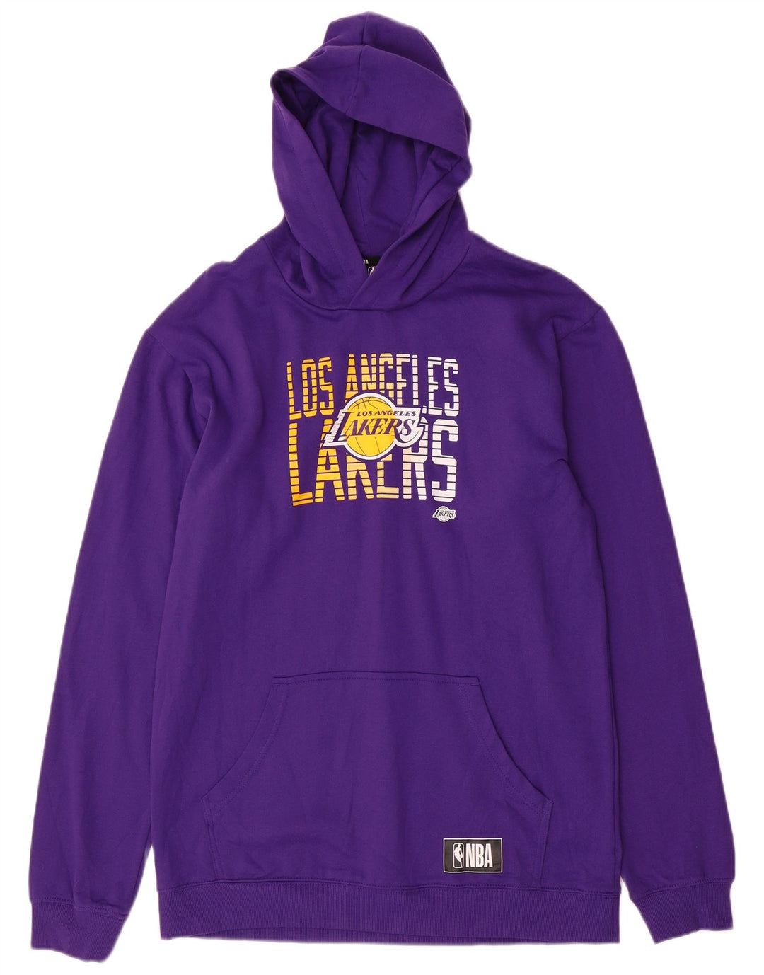 NBA Boys Los Angeles Lakers Graphic Hoodie Jumper 15-16 Years Purple
