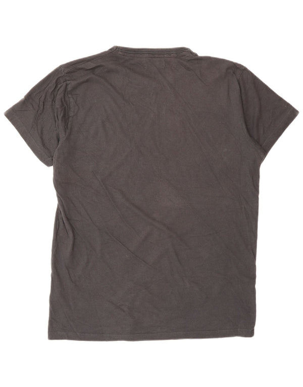 Ανδρικό γραφικό μπλουζάκι Jack & Jones Τοπ μεσαίο γκρι βαμβακερό