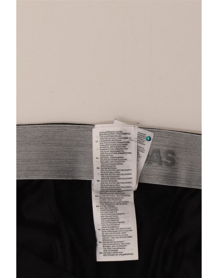 Ανδρικό παντελόνι Chino Adidas Slim W34 L32 Μαύρο πολυεστέρα