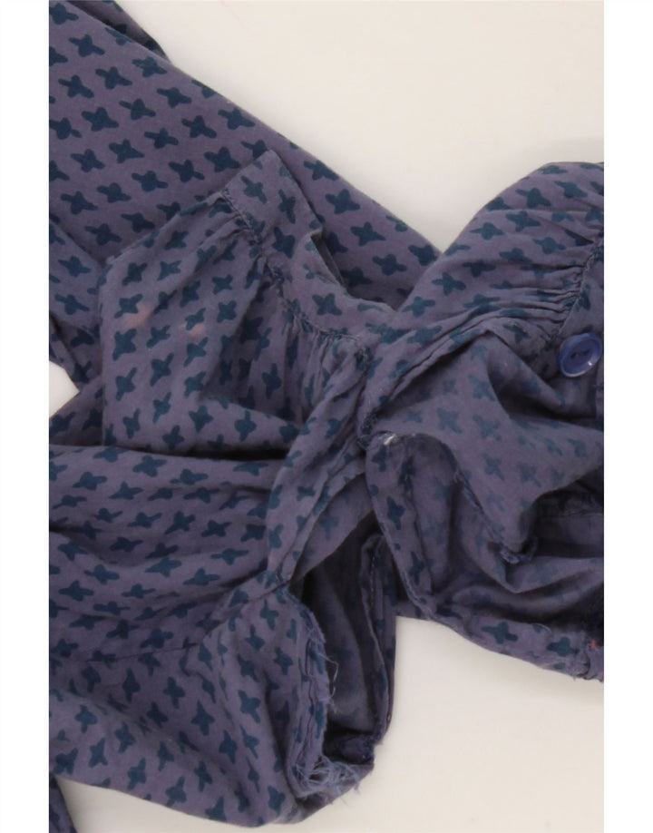 PATRIZIA PEPE Womens Abstract Pattern Tunic Dress IT 44 Medium Blue Vintage Patrizia Pepe and Second-Hand Patrizia Pepe from Messina Hembry 