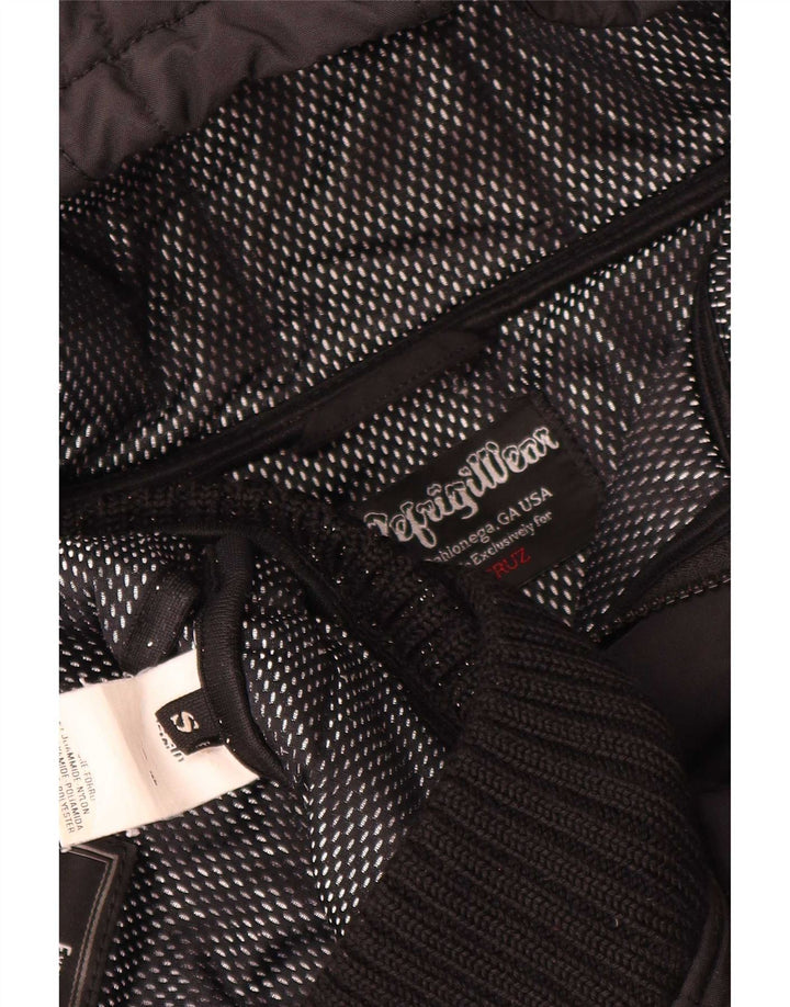 Refrigiwear Γυναικείο μπουφάν με κουκούλα με επένδυση UK 10 Small Black Polyamide