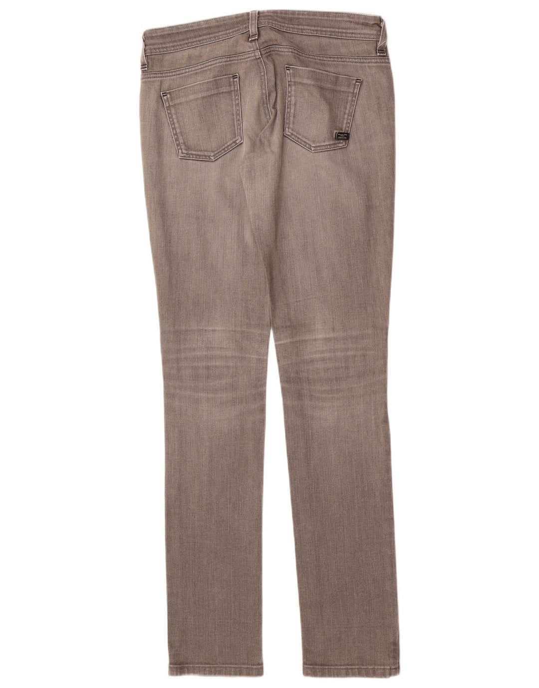Massimo Dutti Γυναικείο Skinny Jeans W28 L33 Γκρι βαμβακερό