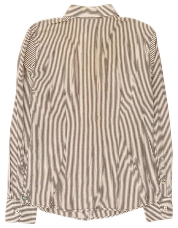 Γυναικείο πουκάμισο Marlboro Classics EU 44 XL Γκρι βαμβακερό ρίγες