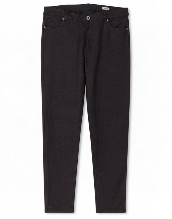 Marks & Spencer Womens Skinny Cropped Trousers UK 20 2XL W38 L26 Navy Blue