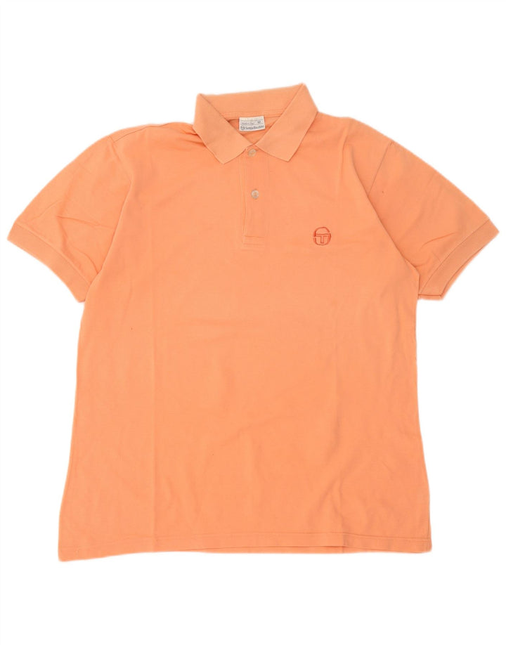 Sergio Tacchini Ανδρικό Πόλο Μπλουζάκι Μεσαίο Ροζ Βαμβακερό