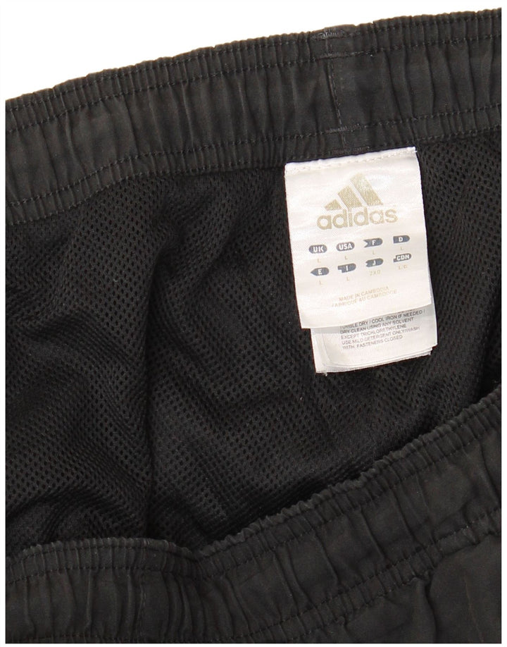Ανδρική φόρμα Adidas Παντελόνι Joggers Large Black Colourblock Polyester