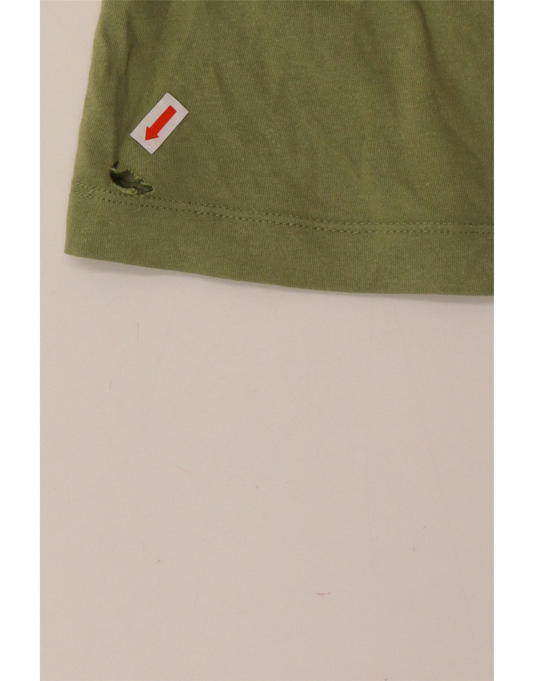 Ανδρικό γραφικό T-Shirt NIKE Top XS Πράσινο βαμβακερό