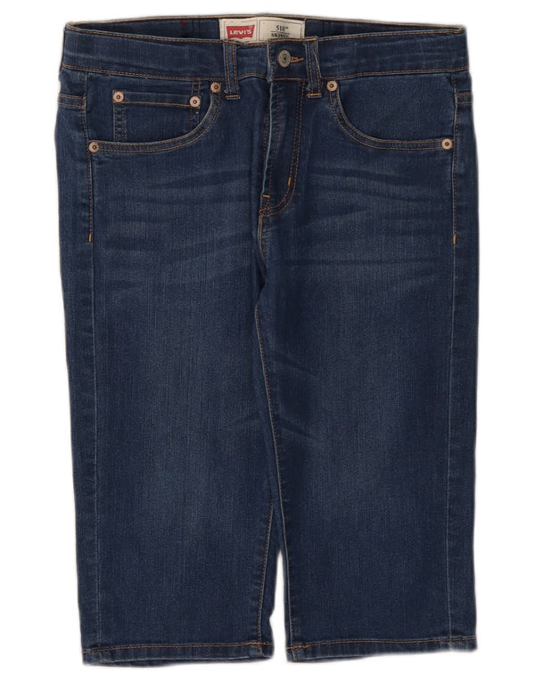 Levi's Girls 510 Skinny τζιν βερμούδα 15-16 ετών W30 μπλε βαμβακερό