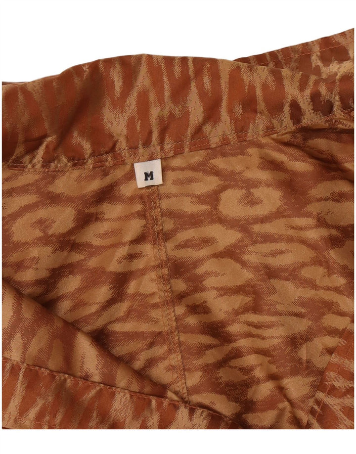 Vintage Γυναικείο Oversized Longline Πανωφόρι UK 14 Medium Brown Classic