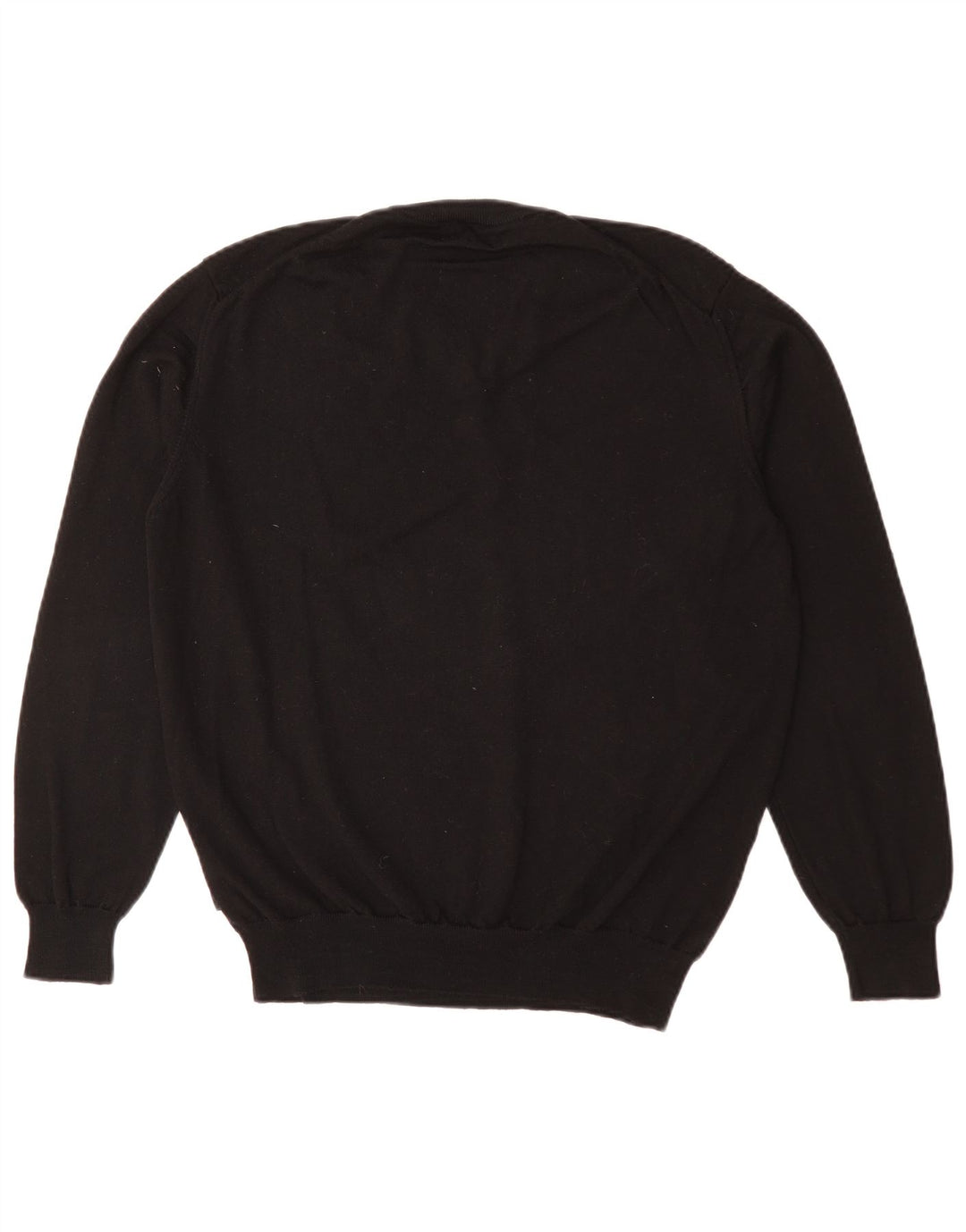 Ανδρικό πουλόβερ με λαιμόκοψη HUGO BOSS Μεσαίο μαύρο