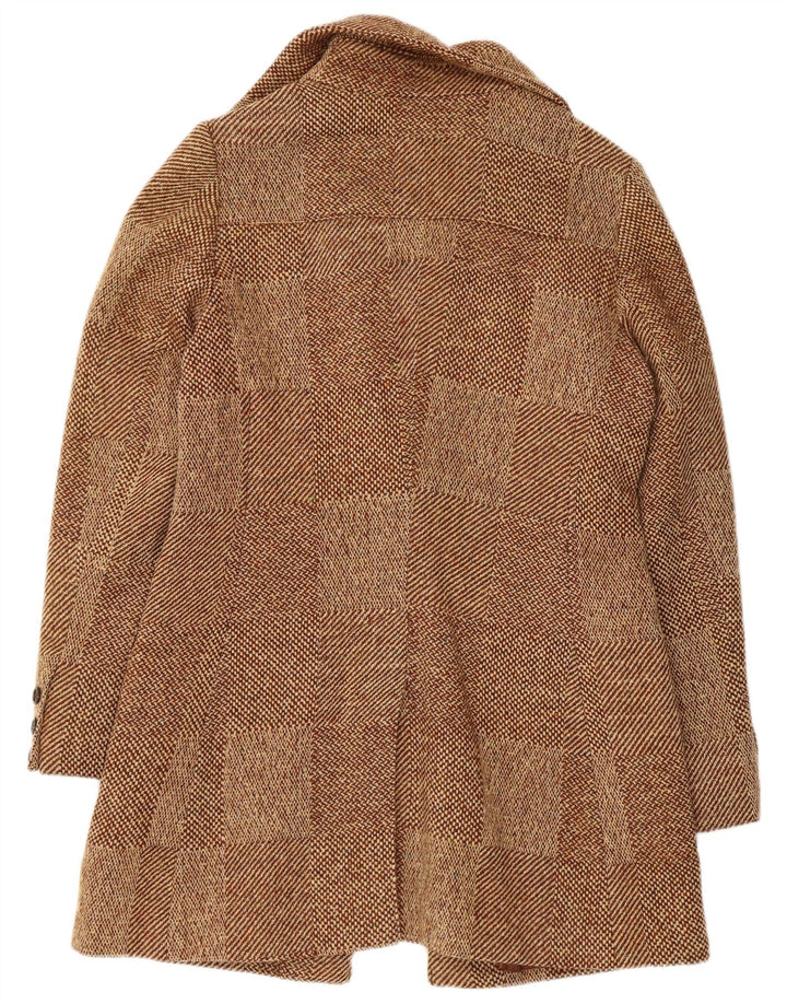Daniel Hechter Γυναικείο Πανωφόρι UK 8 Small Brown Check