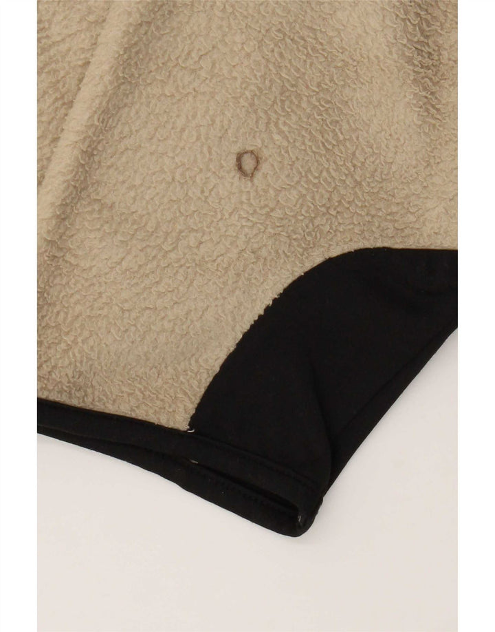 Fila Ανδρικό Fleece Jacket UK 36 Small Beige Colourblock Polyester