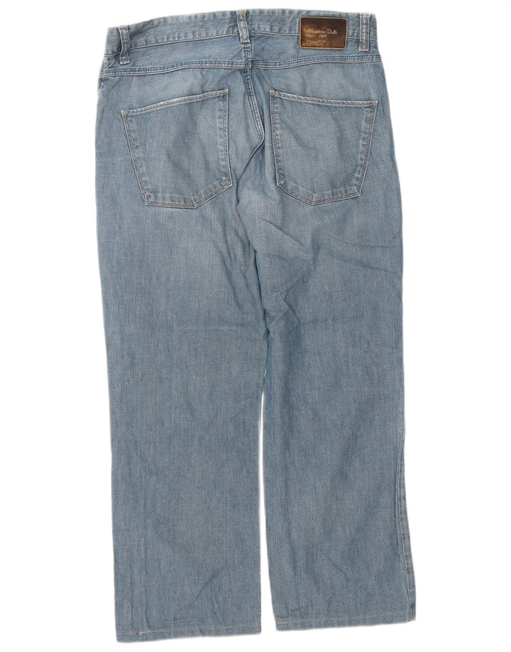 Massimo Dutti Γυναικείο ίσιο τζιν W34 L26 Μπλε