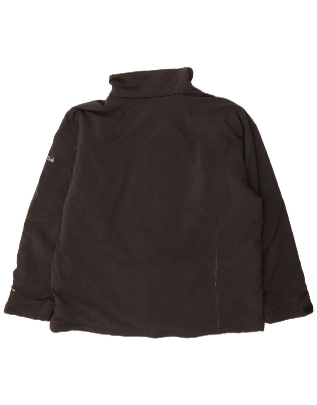 Columbia Ανδρικό Ανεμοδράστη Μπουφάν UK 42 XL Μαύρο Πολυεστέρας