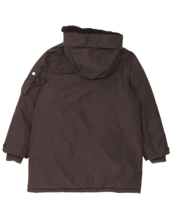 Diesel γυναικείο μπουφάν Parka με κουκούλα UK 10 Small Black Polyester
