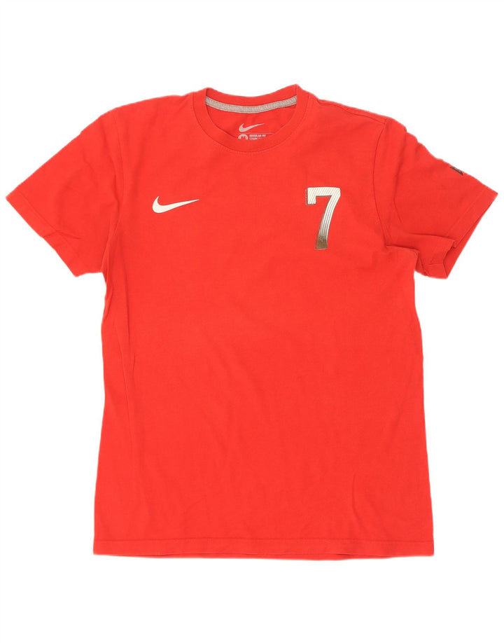 Ανδρικό μπλουζάκι Nike Cristiano Ronaldo Regular Fit Top Medium Red