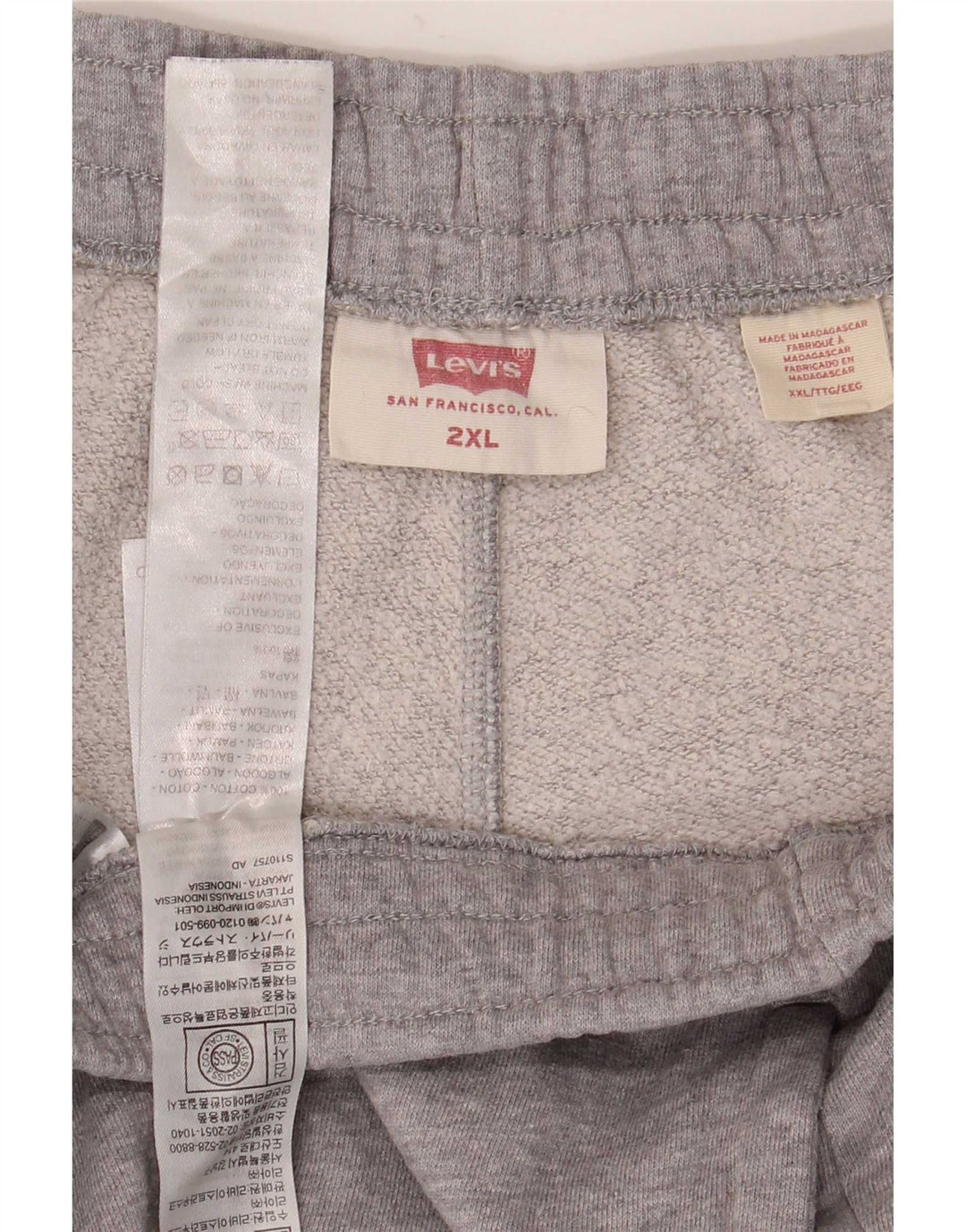 Ανδρική φόρμα Levi's Παντελόνι Joggers 2XL Γκρι Βαμβακερό