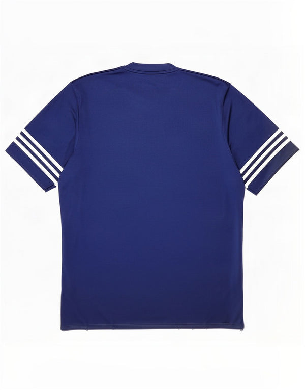 Adidas Ανδρικό T-Shirt Climalite Top XL Navy Blue Polyester