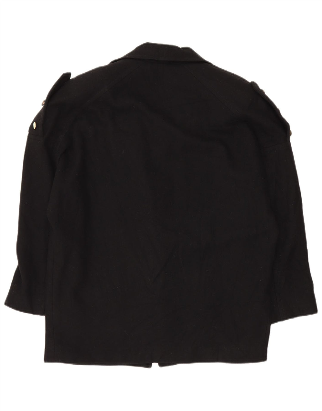 Luisa Spagnoli Γυναικείο υπερμεγέθη Military Blazer Jacket UK 10 Small Black