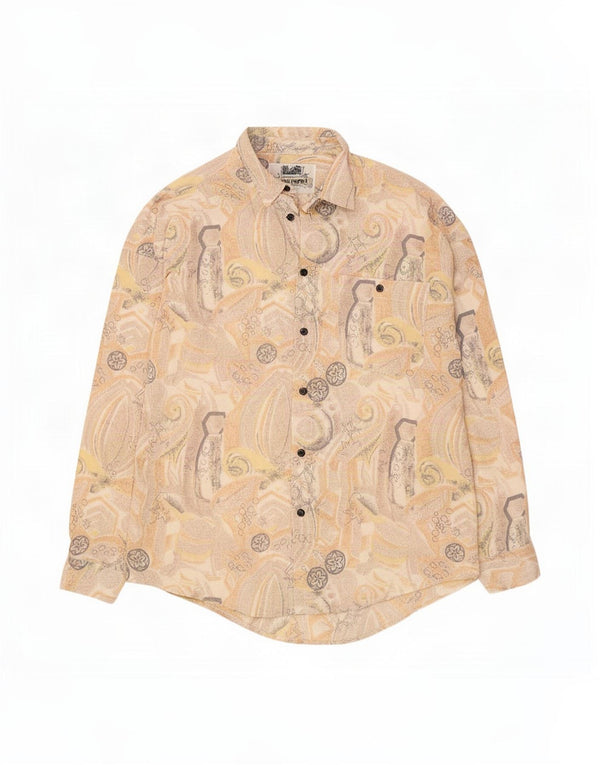 Ανδρικό πουκάμισο Southwest Μέγεθος 38/40 Medium Beige Floral