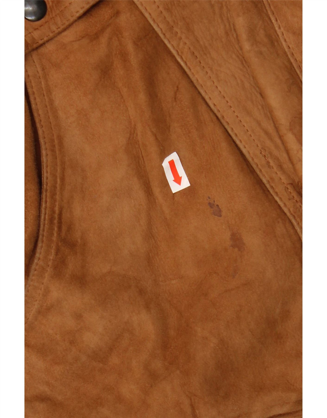 Ανδρικό δερμάτινο μπουφάν ESSEBI EU 48 Medium Beige Leather