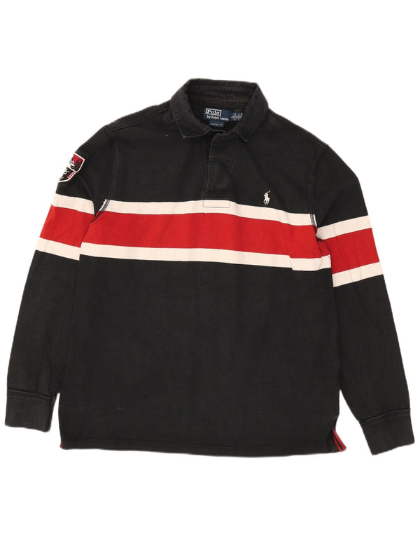 Polo Ralph Lauren Ανδρικό φούτερ με γραφικό λαιμό Jumper Large Μαύρο