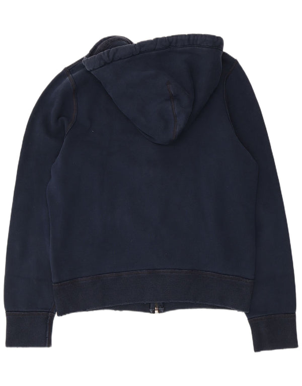 Γυναικείο πουλόβερ με κουκούλα με φερμουάρ Abercrombie & Fitch UK 18 XL Navy Blue