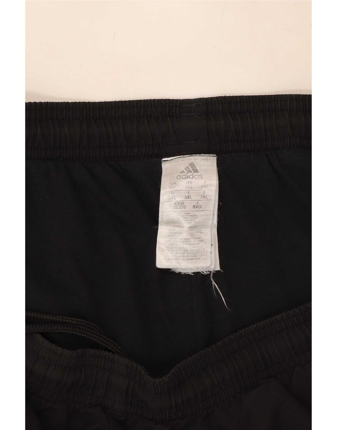 Ανδρική φόρμα Adidas Παντελόνι Joggers 3XL Μαύρο Πολυεστέρα