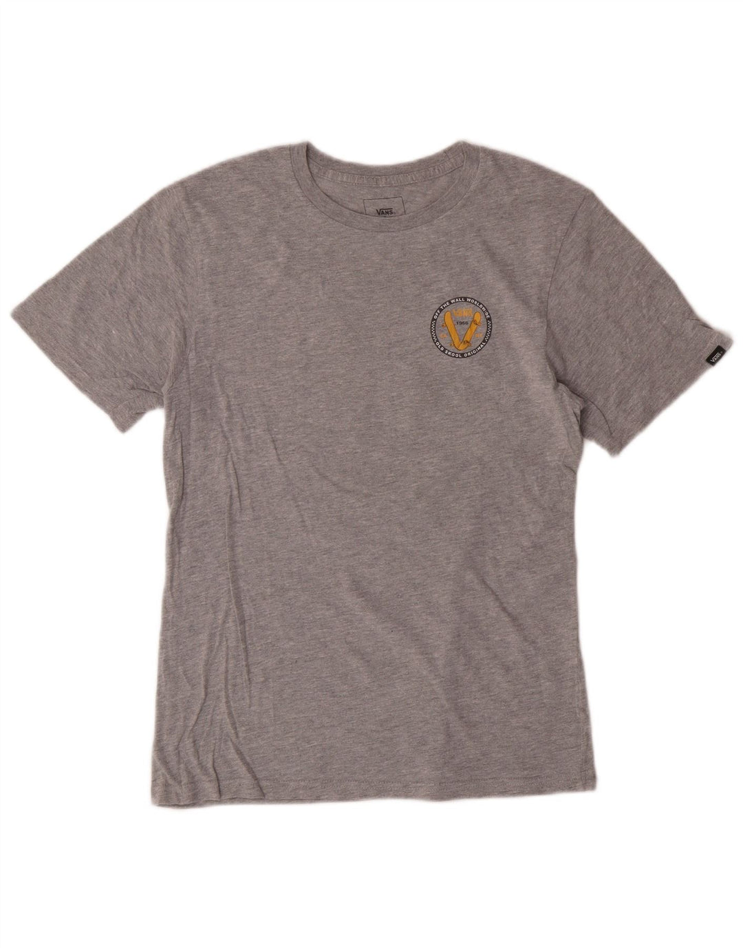 Vans Boys Classic Fit Graphic T-Shirt Top 12-13 ετών μεγάλο γκρι βαμβακερό