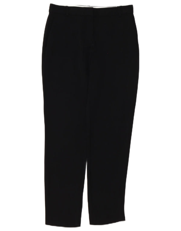 Massimo Dutti Γυναικείο λεπτό παντελόνι Chino EU 36 XS W26 L28 Μαύρο βισκόζη