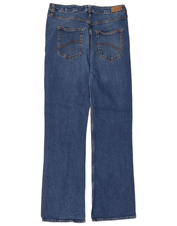 Fat Face Bootcut Jeans UK 12 Medium W30 L29 Blue Cotton