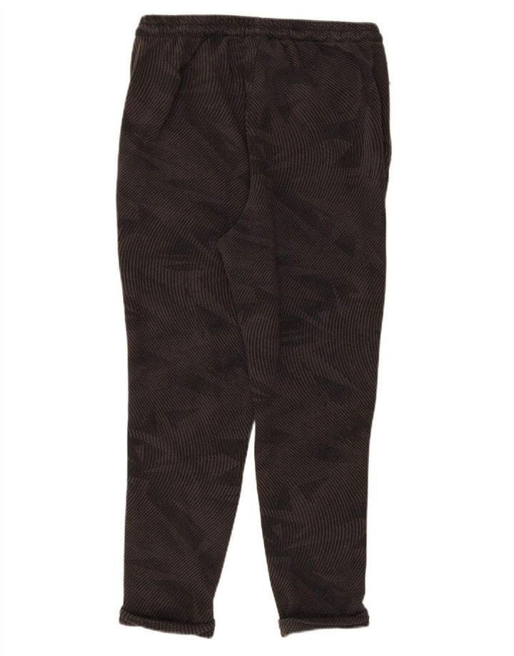 PUMA Mens Tracksuit Trousers Large Black Camouflage Cotton