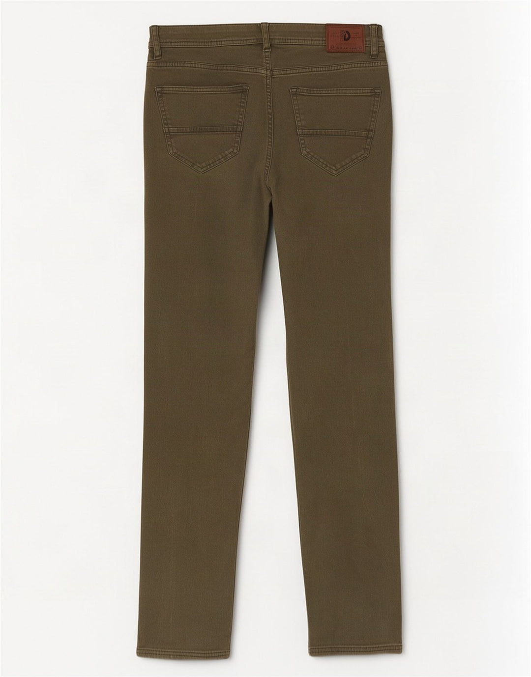 Ανδρικό τζιν Dack's Slim IT 50 Large W34 L30 Χακί βαμβακερό