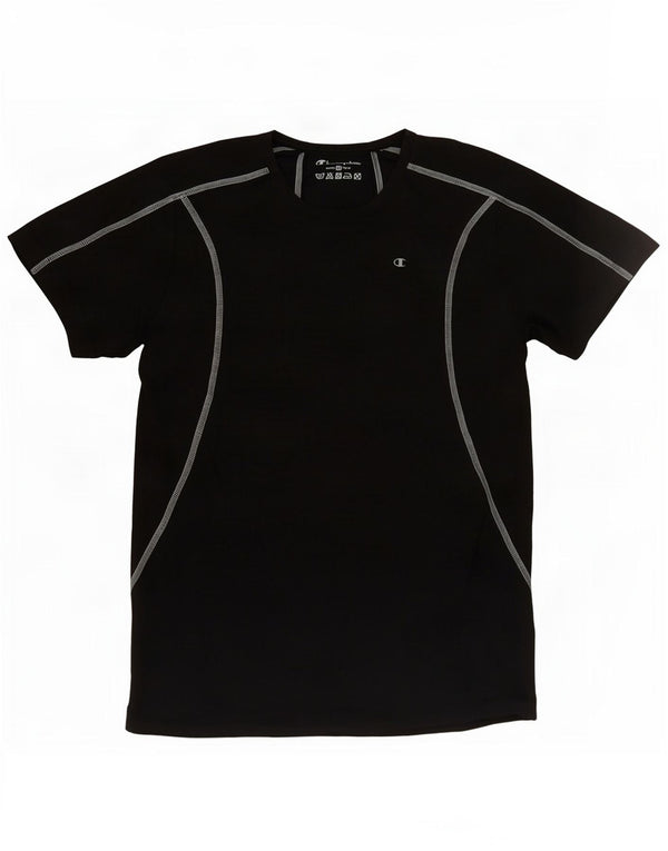 Champion Γυναικείο T-Shirt Top UK 14 Medium Grey Cotton