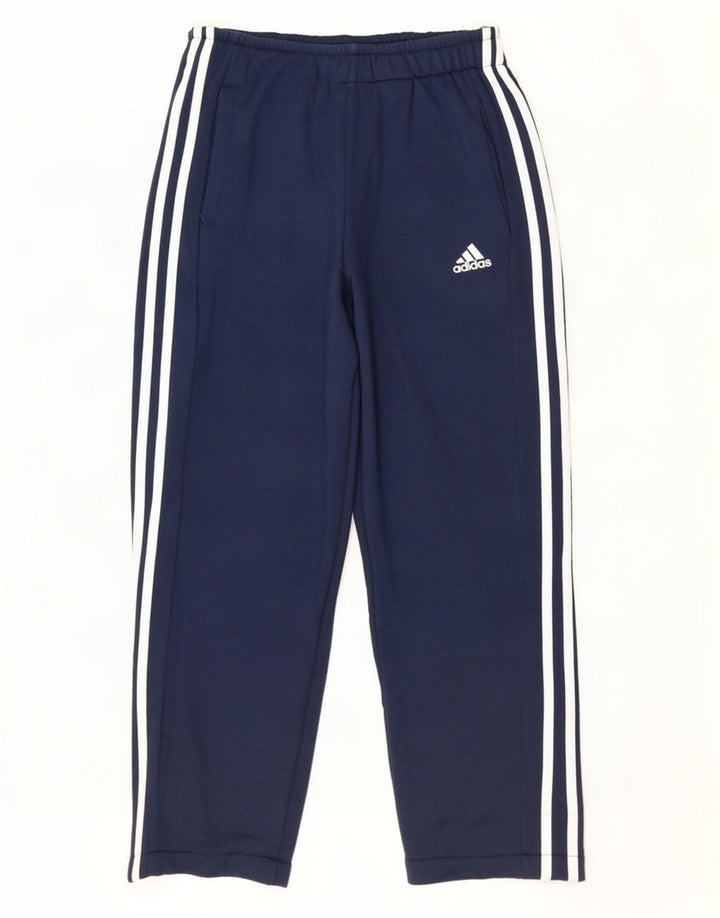 Ανδρική αθλητική φόρμα Adidas Climalite Μικρό Navy Blue Polyester