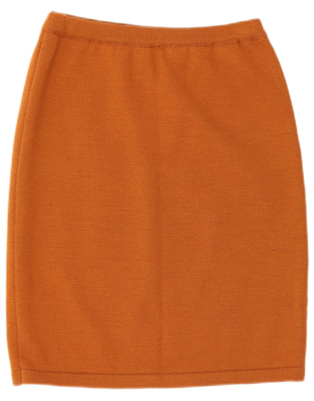 VINTAGE Γυναικεία Πλεκτή Φούστα 2 τεμαχίων UK 14 Medium W28 Καφέ Γεωμετρική