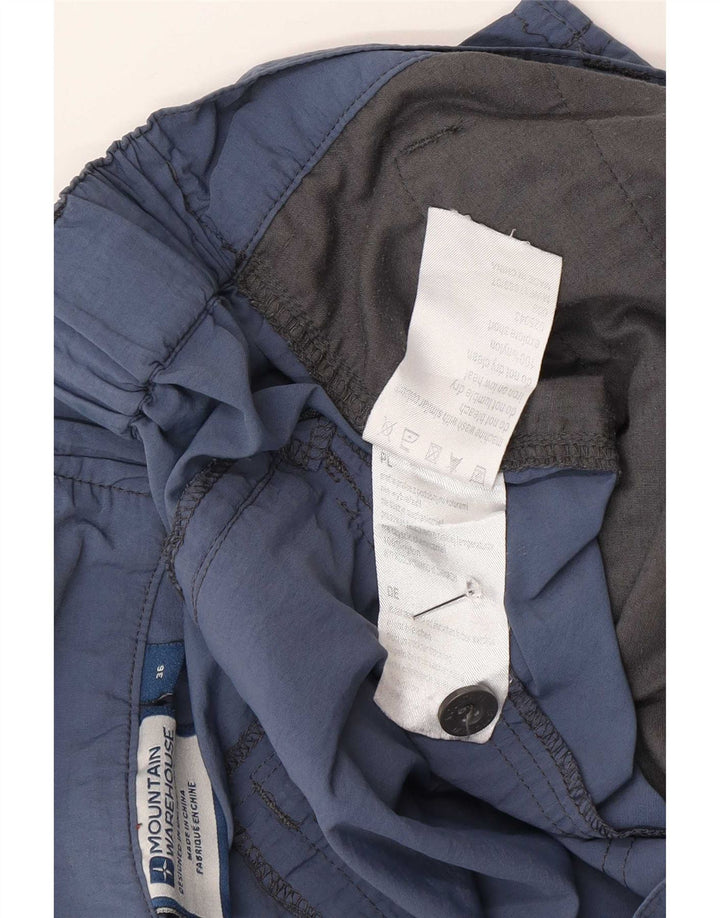 Ανδρικό σορτς φορτίου Mountain Warehouse W36 Large Navy Blue Nylon