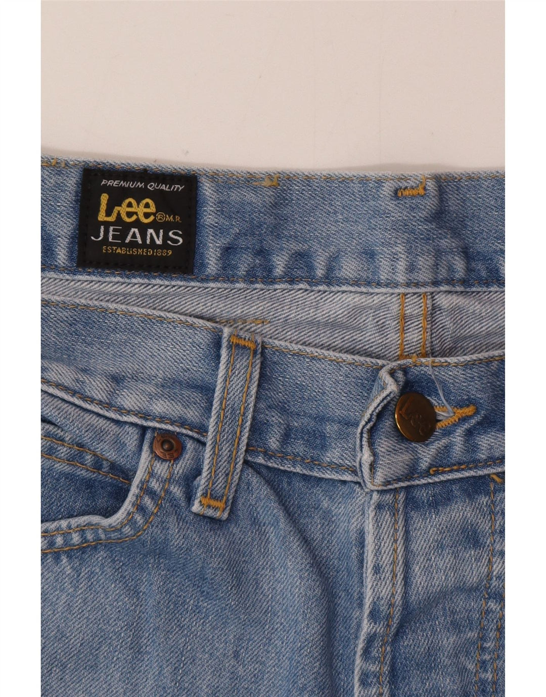 Lee Γυναικείο Straight Jeans W28 L28 Blue