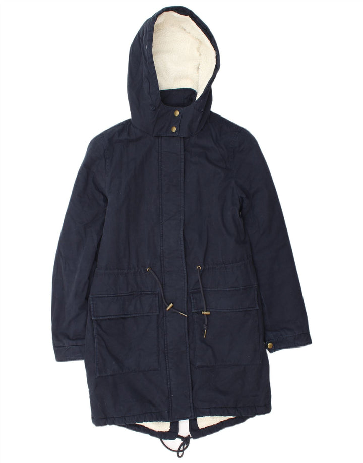 Marks & Spencer Ανδρικό μπουφάν με κουκούλα Parka UK 8 Small Navy Blue