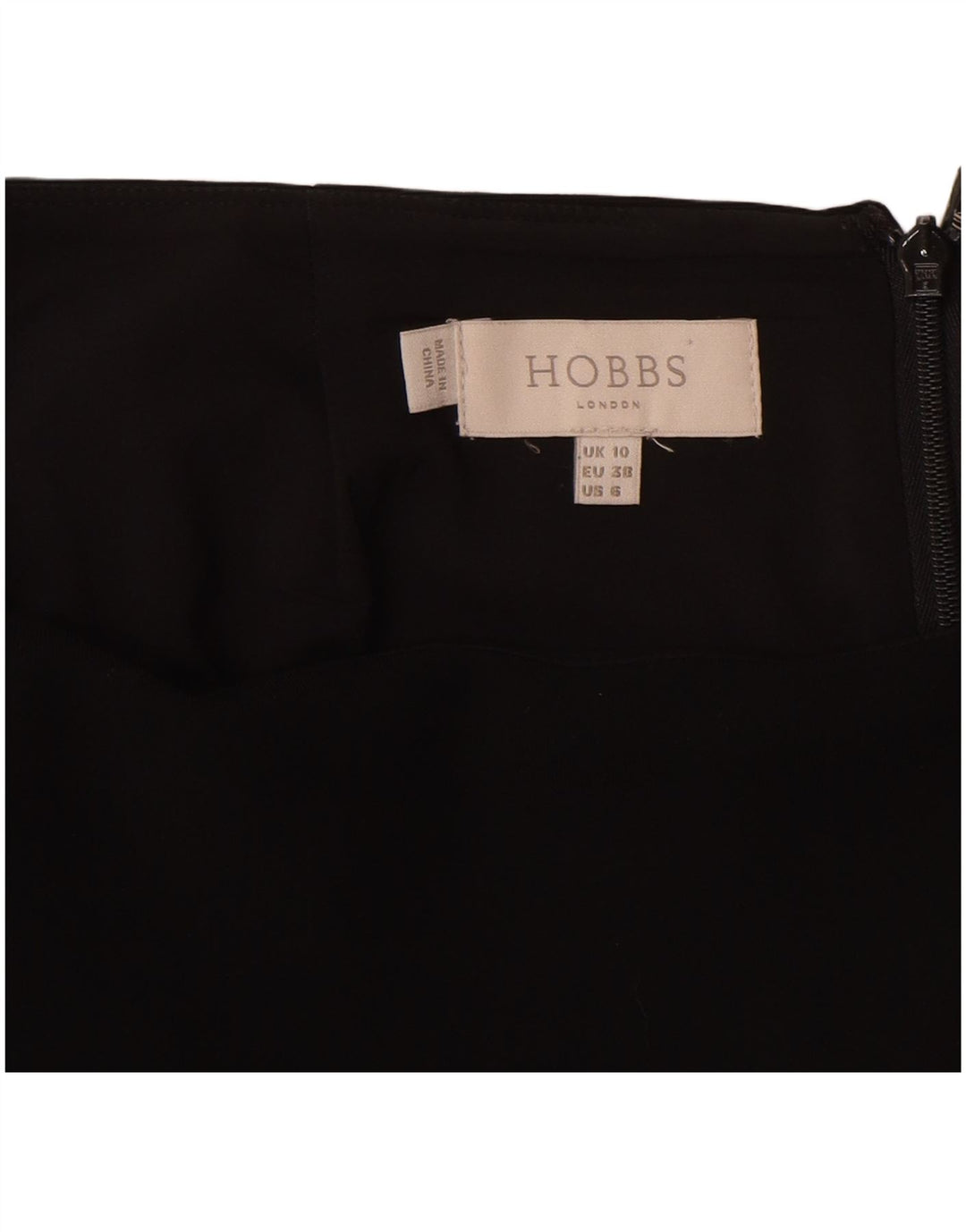 Γυναικεία ίσια φούστα HOBBS UK 10 Small W28 L26 Black Polyester