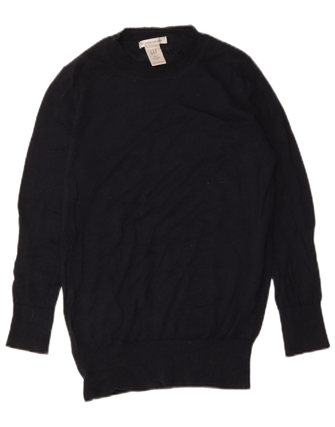 Γυναικείο πουλόβερ Gap Crew Neck Jumper UK 10 Small Navy Blue Wool