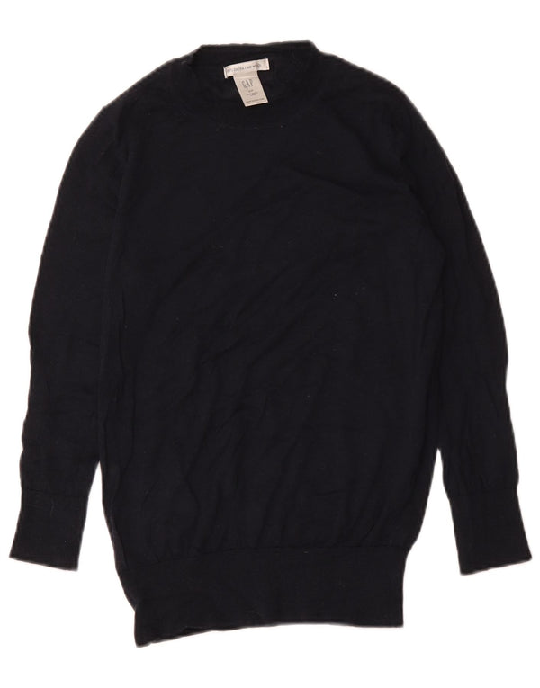 Γυναικείο πουλόβερ Gap Crew Neck Jumper UK 10 Small Navy Blue Wool