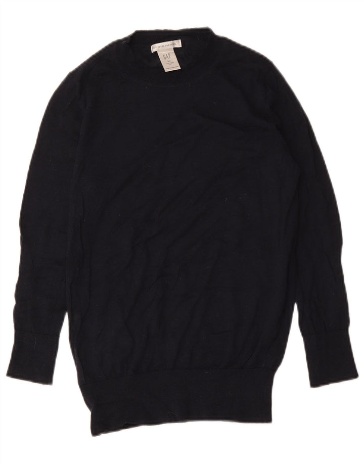 Γυναικείο πουλόβερ Gap Crew Neck Jumper UK 10 Small Navy Blue Wool