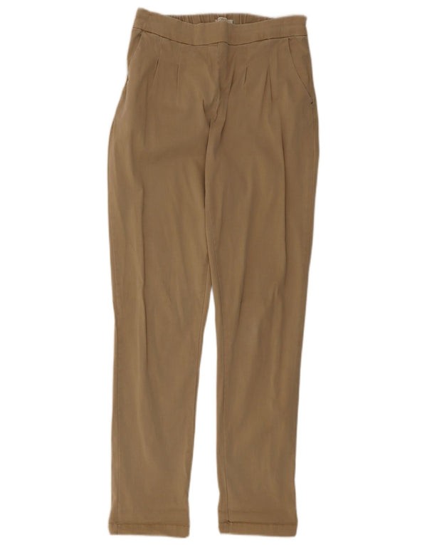 White Stuff Γυναικείο λεπτό παντελόνι Chino UK 10 Small W28 L29 Beige βαμβακερό