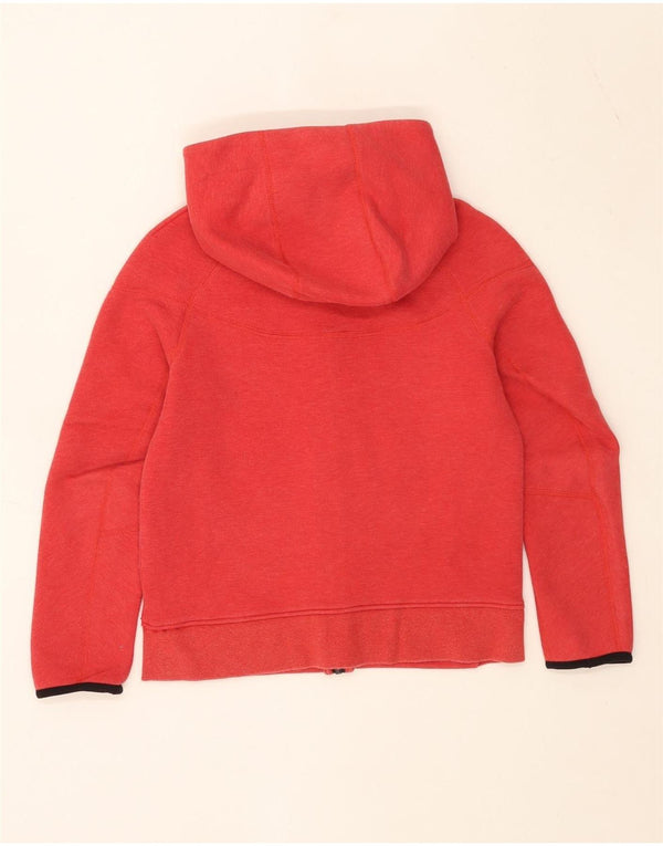 Πουλόβερ Nike Boys Zip Hoodie 10-11 Years Medium Red Cotton