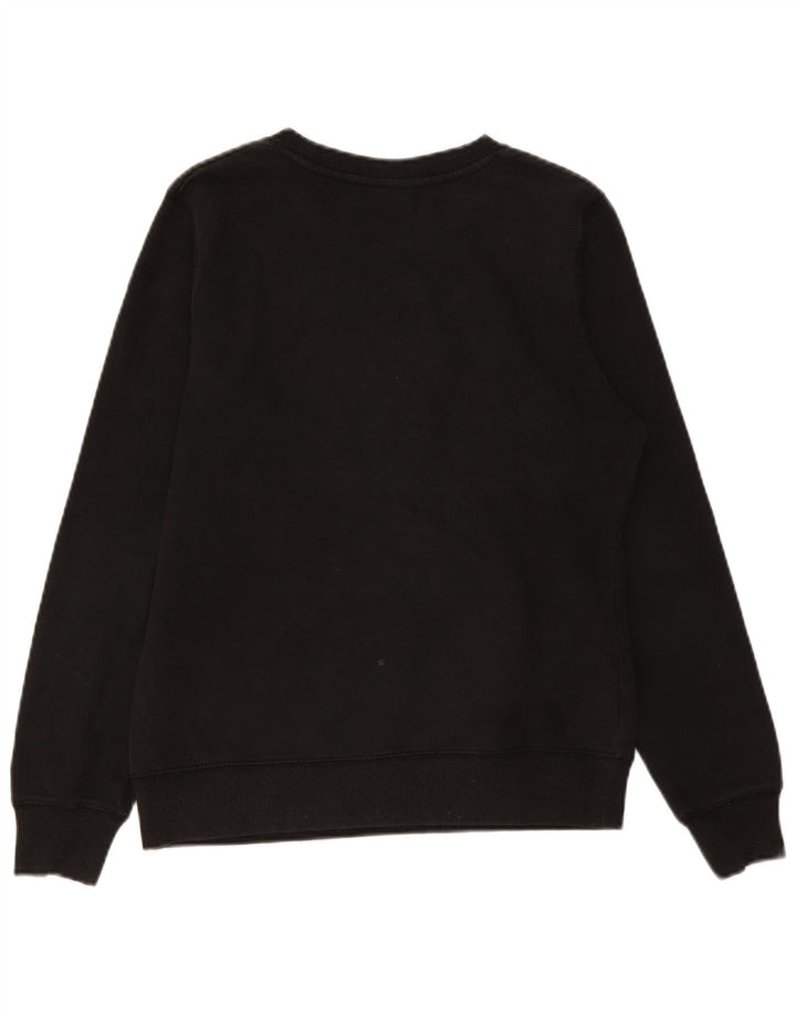 Ανδρικό γραφικό φούτερ Champion Jumper Μικρό μαύρο βαμβακερό