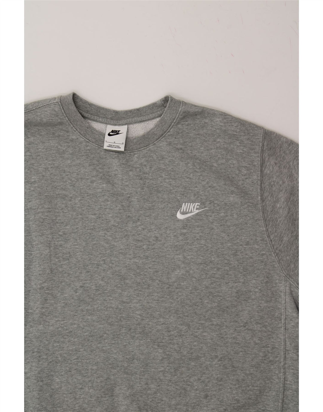 Ανδρικό φούτερ NIKE Jumper μεγάλο γκρι βαμβακερό