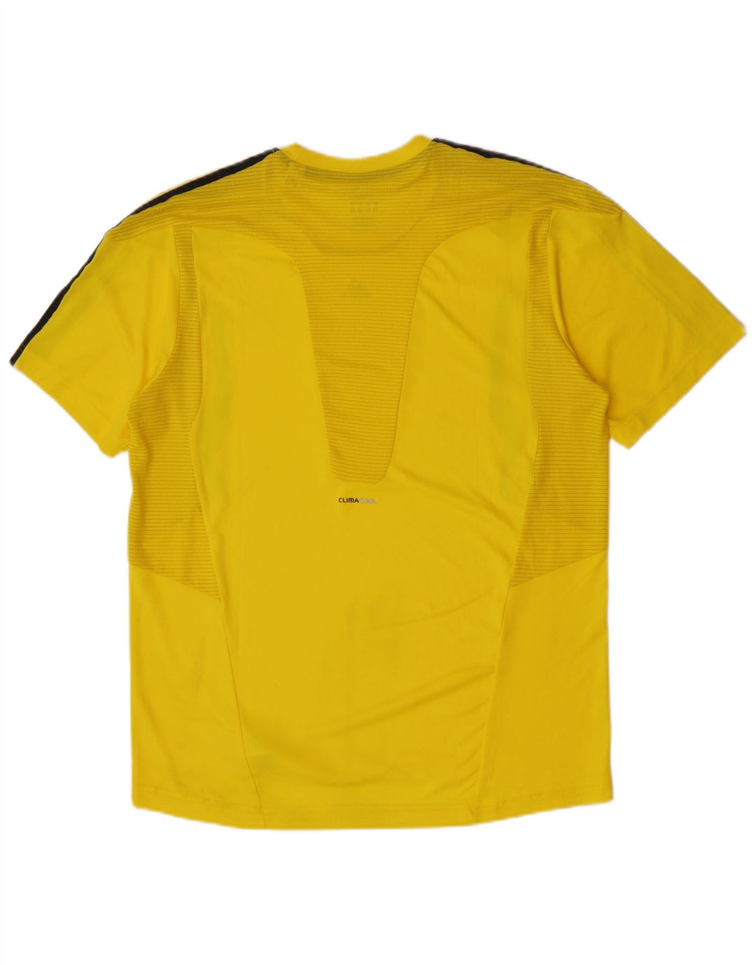 Adidas Ανδρικό T-Shirt Climacool Top Large Yellow Polyester